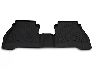 WeatherTech FloorLiner HP Rear Floor Mats (Black): Jeep Gladiator 2020 - 2025
