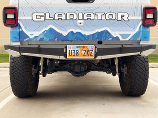 Artec Industries High Clearance Rear Bumper: Jeep Gladiator / Wrangler - No Cut