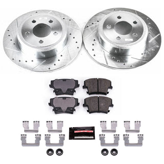 PowerStop Z23 Evolution Sport Brake Kit (REAR): Fits Most Chrysler/Dodge (05-23)
