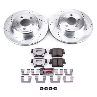 PowerStop Z26 Street Warrior Brake Kit (REAR): Fits Most Chrysler/Dodge (05-23)