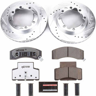 PowerStop Z36 Truck & Tow Brake Kit (FRONT): Dodge Ram 2500/Ram 3500 94-99 8.0L/5.9L Diesel/5.2L