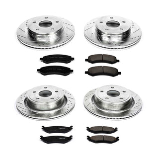 PowerStop Z23 Sport Brake Kit (F&R): Fits Most Dodge/Ram 5.7L/3.7L/3.6L/3.0L EcoDiesel (06-24)