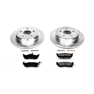 PowerStop Z23 Evolution Sport Brake Kit (REAR): Jeep Commander / Grand Cherokee 05-10 5.7L/3.7L