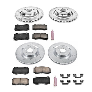 PowerStop Evolution Sport Brake Kit (F&R): Fits Most Chrysler/Dodge (05-20)