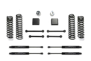 Fabtech 3in Sport II Gas Suspension System: Jeep Gladiator 20 3.6L V6 w/ Stealth