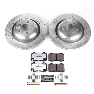 PowerStop Z26 Street Warrior Brake Kit (REAR): Fits Most Chrysler/Dodge (05-23)