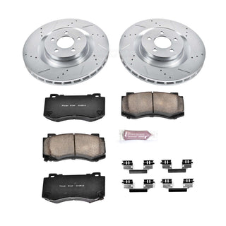 PowerStop Evolution Sport Brake Kit (FRONT): Fits Most Chrysler/Dodge (05-23)