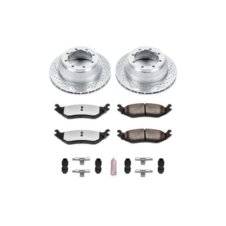 PowerStop Z36 Truck & Tow Brake Kit (REAR): Dodge Durango 03