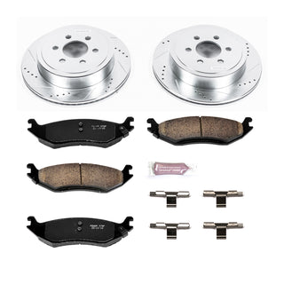 PowerStop Z23 Evolution Sport Brake Kit (REAR): Dodge Durango 03