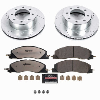 PowerStop Z36 Truck & Tow Brake Kit (FRONT): Fits Most Dodge/Ram (09-18)
