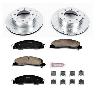 PowerStop Z23 Evolution Brake Kit (FRONT): Fits Most Dodge/Ram (09-18)