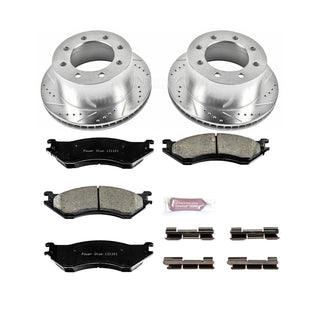 PowerStop Z23 Evolution Sport Brake Kit (REAR): Dodge Ram 2500 / Ram 3500 01-02 8.0L/5.9L Diesel/5.7L