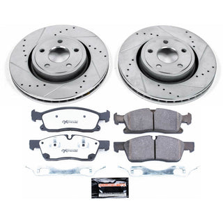 PowerStop Z36 Truck & Tow Brake Kit (FRONT): Dodge Durango / Jeep Grand Cherokee 12-20 5.7L/3.6L