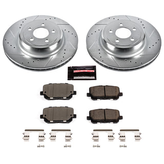 PowerStop Z23 Evolution Sport Brake Kit (REAR): Dodge Charger 14-23 6.4L/6.2L/5.7L/3.6L