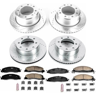 PowerStop Z23 Evolution Brake Kit (FRONT & REAR): Ram 3500 13-18 6.7L Diesel/6.4L