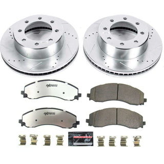 PowerStop Z36 Truck & Tow Brake Kit (FRONT): Ram 2500 / 3500 19-22 6.7L Diesel/6.4L