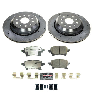 PowerStop Z36 Truck & Tow Rear Brake Kit (REAR): Jeep Gladiator/Wrangler 20-24 6.4L/3.6L/3.0L EcoDiesel/2.0L
