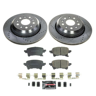 PowerStop Z23 Evolution D&S Carbon-Fiber Ceramic Brake Kit (REAR): Jeep Gladiator/Wrangler 20-24 6.4L/3.6L/3.0L EcoDiesel/2.0L