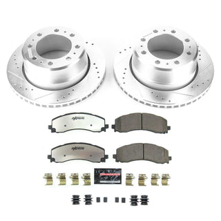 PowerStop Z36 Truck & Tow Brake Kit (REAR): Ram 3500 19-22 6.7L Diesel/6.4L