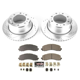 PowerStop Z23 Evolution Brake Kit (REAR): Ram 3500 19-22 6.7L Diesel/6.4L