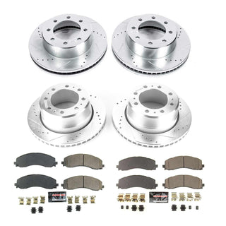 PowerStop Z23 Evolution Brake Kit (FRONT & REAR): Ram 3500 19-22 6.7L Diesel/6.4L
