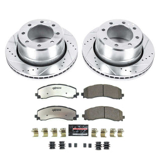 PowerStop Z36 Truck & Tow Brake Kit (REAR): Ram 2500 19-22 6.7L Diesel/6.4L