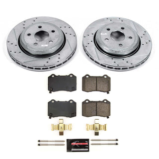 PowerStop Z23 Evolution Brake Kit (REAR): Fits Most Dodge/Jeep 6.4L/6.2L/5.7L/3.6L (18-24)