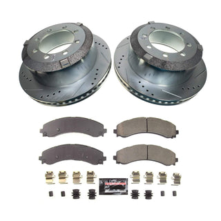 PowerStop Z23 Evolution Brake Kit (REAR): Ram 3500 19-22 6.7L Diesel/6.4L