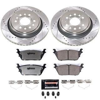 PowerStop Z36 Truck & Tow Brake Kit (REAR): Jeep Grand Wagoneer / Wagoneer 22-24, Ram 1500 21-24 6.2L