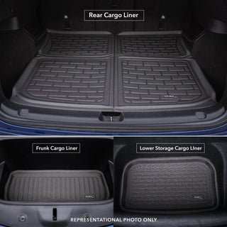 3D MAXpider ACE Cargo Liner (Black): Dodge Durango 2011 - 2025 (7-Seat Models Only)