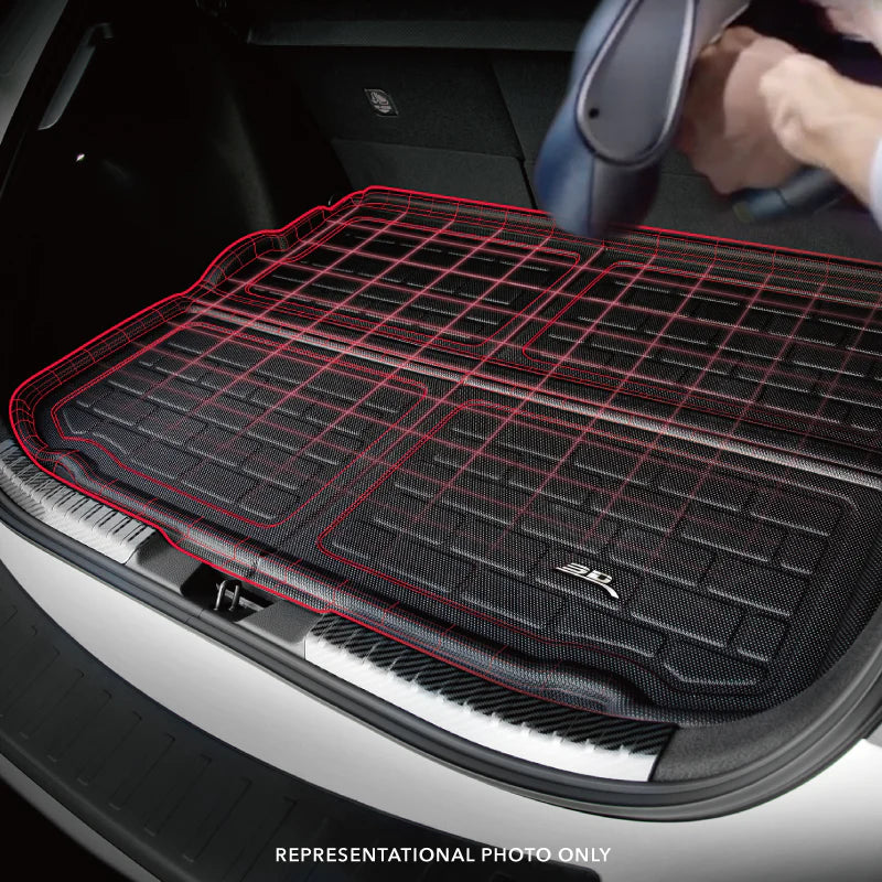 3D MAXpider ACE Cargo Liner (Black): Dodge Durango 2011 - 2025 (7-Seat Models Only)