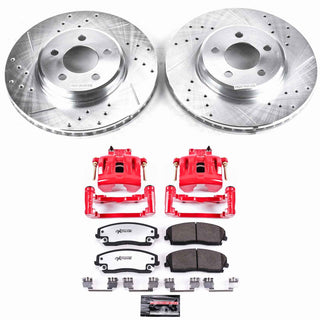 PowerStop Z26 Street Warrior Brake Kit (FRONT): Fits Most Chrysler/Dodge 6.1L/5.7L/3.6L/3.5L/2.7L (05-11)