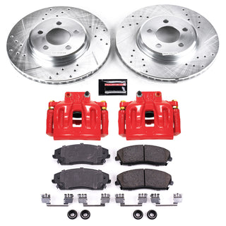 PowerStop Z23 Evolution Sport Brake Kit w/ Calipers (FRONT): Fits Most Chrysler/Dodge 6.4L/6.2L/5.7L/3.6L (12-20)