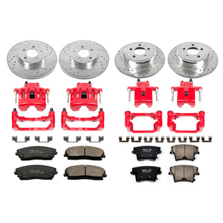 PowerStop Z23 Evolution Sport Brake Kit (F&R): Fits Most Chrysler/Dodge 6.1L/5.7L/3.6L/3.5L/2.7L (05-11)