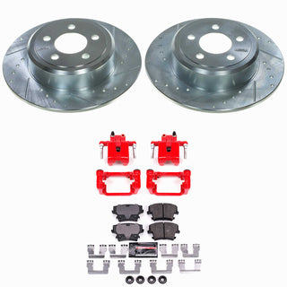 PowerStop Z23 Sport Brake Kit (REAR) w/ Calipers: Fits Most Chrysler/Dodge (05-20)