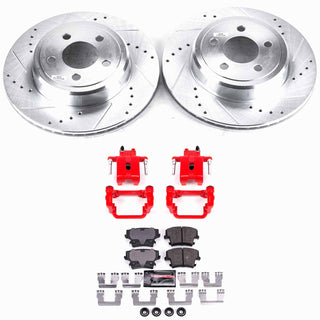 PowerStop Z23 Evolution Sport Brake Kit w/ Calipers (REAR): Fits Most Chrysler/Dodge (05-20)
