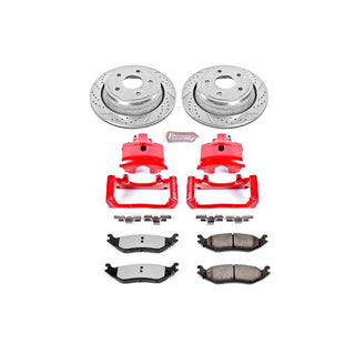 PowerStop Z36 Truck & Tow Kit w/ Calipers (REAR): Fits Most Dodge/Ram (02-21)