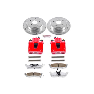 PowerStop Z26 Street Warrior Brake Kit (REAR): Jeep Grand Cherokee 05-10 w/ Calipers