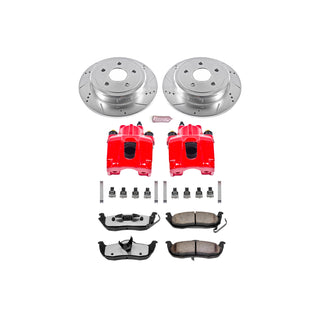 PowerStop Z36 Truck & Tow Brake Kit (REAR): Jeep Grand Cherokee 05-10 w/ Calipers