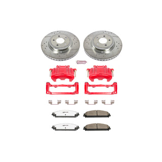 PowerStop Z26 Street Kit w/ Calipers (FRONT): Fits Most Chrysler/Dodge 6.1L/5.7L/3.6L/3.5L (05-20)