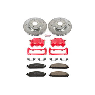 PowerStop Evolution Sport Brake Kit w/ Calipers (FRONT): Fits Most Chrysler/Dodge 6.1L/5.7L/3.6L/3.5L (05-11)