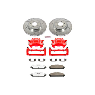 PowerStop Z26 Street Kit with Calipers (FRONT): Fits Most Chrysler/Dodge 6.4L/6.2L/5.7L/3.6L (12-21)