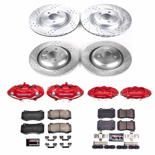 PowerStop Z23 Evolution Sport Brake Kit (F&R): Fits Most Chrysler/Dodge (05-20) w/ Calipers