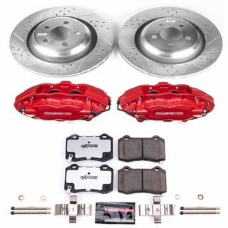 PowerStop Z26 Street Warrior Brake Kit (REAR) w/ Calipers: Fits Most Chrysler/Dodge (05-20)
