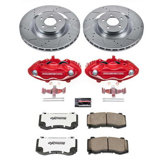 PowerStop Z26 Street Kit with Calipers (FRONT): Fits Most Chrysler/Dodge (05-20)