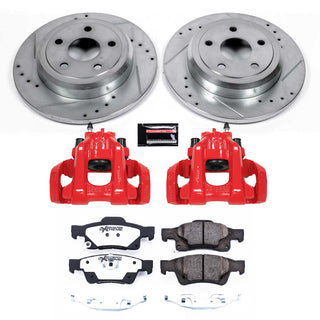 PowerStop Z36 Truck & Tow Brake Kit (REAR): Dodge Durango / Jeep Grand Cherokee 11-20 5.7L/3.6L w/ Calipers