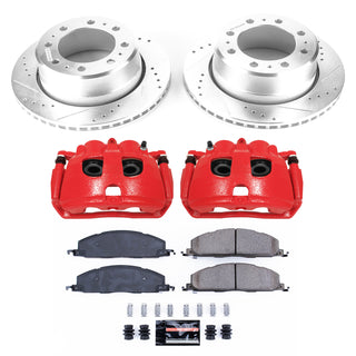 PowerStop Z23 Evolution Kit w/ Calipers (REAR): Ram 3500 13-18 6.7L Diesel/6.4L