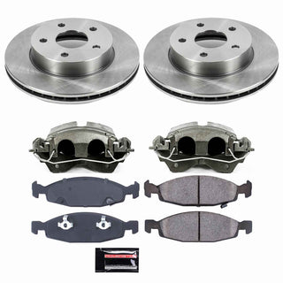 PowerStop Autospecialty Brake Kit (FRONT): Jeep Grand Cherokee 99-02 w/ Calipers
