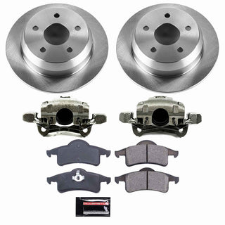 PowerStop Autospecialty Brake Kit (REAR): Jeep Grand Cherokee 99-04 w/ Calipers