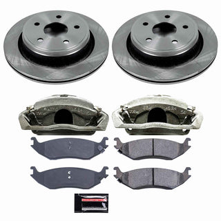 PowerStop Autospecialty Kit w/ Calipers (REAR): Fits Most Dodge/Ram (02-21)